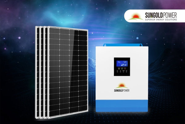 Best Camper Solar Kit for RV & Camping - SunGoldPower