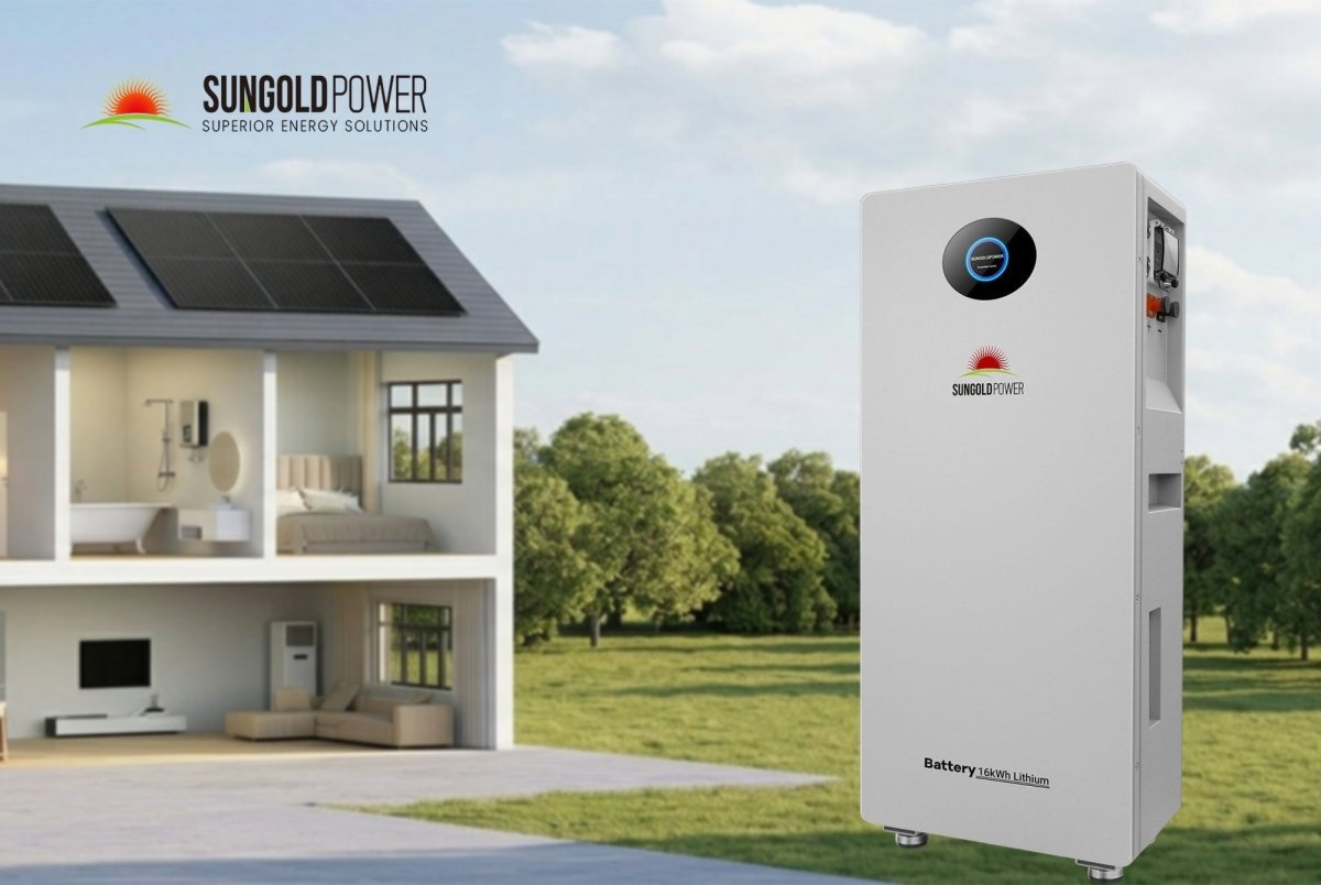 Solar energy battery storage