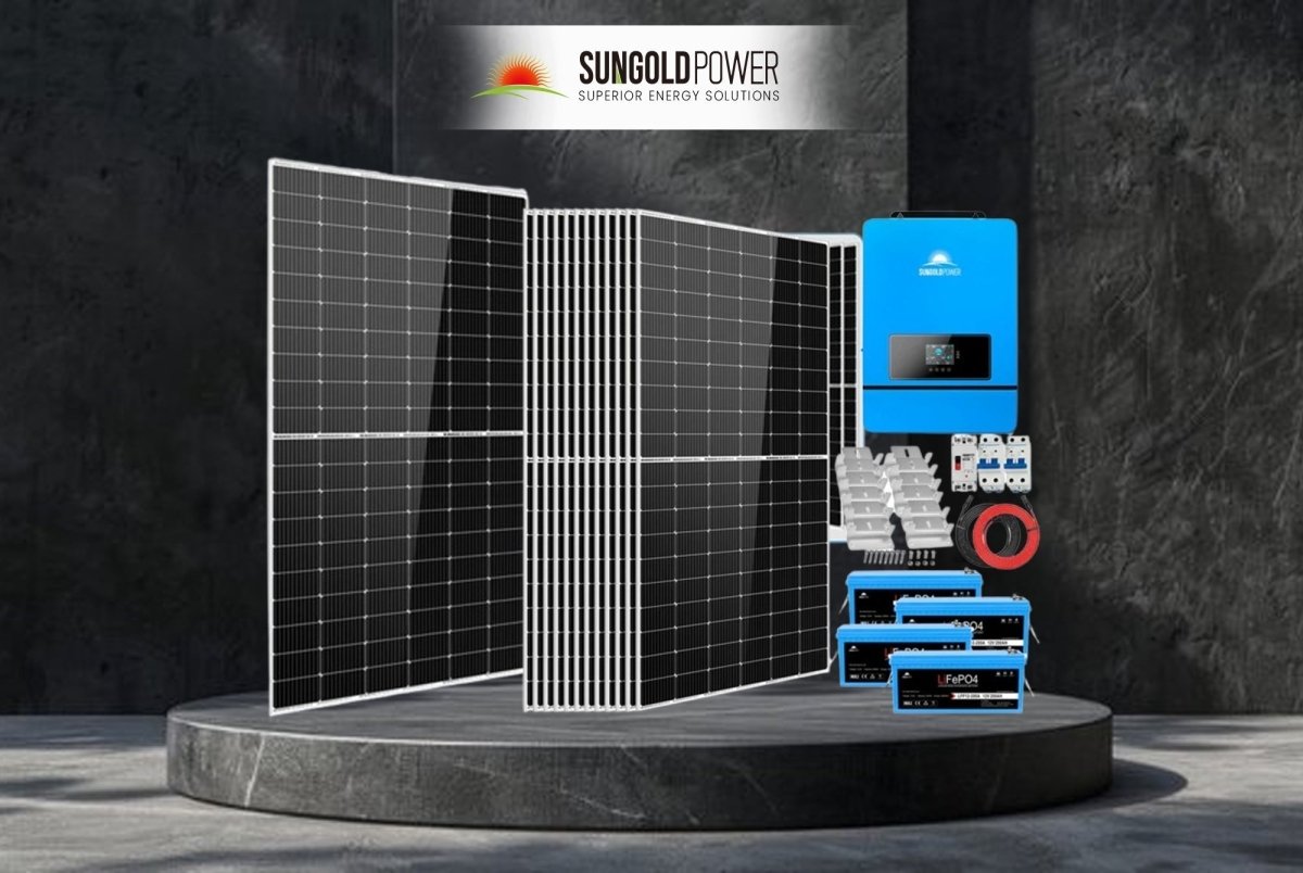Sungoldpower Off Grid Solar Kits: Achieve Energy Independence With Reliable Power Solutions