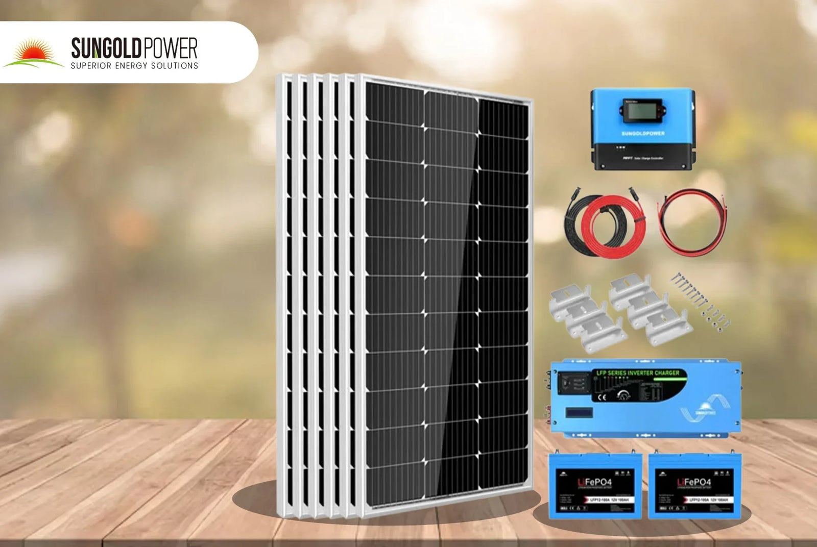 Off-Grid RV Solar System