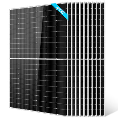 450/ 550 Watt Monocrystalline PERC Solar Panel UL 61730 CEC Listed