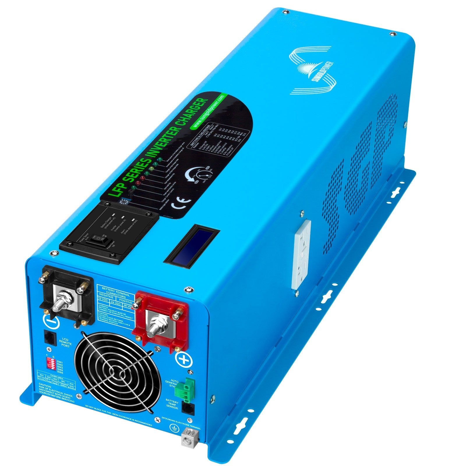 4000W DC 12V Split Phase Pure Sine Wave Inverter Charger