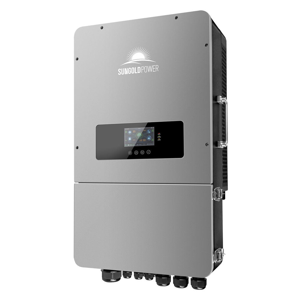 10KW Hybrid Inverter 48V Split Phase Grid Feedback Batteryless