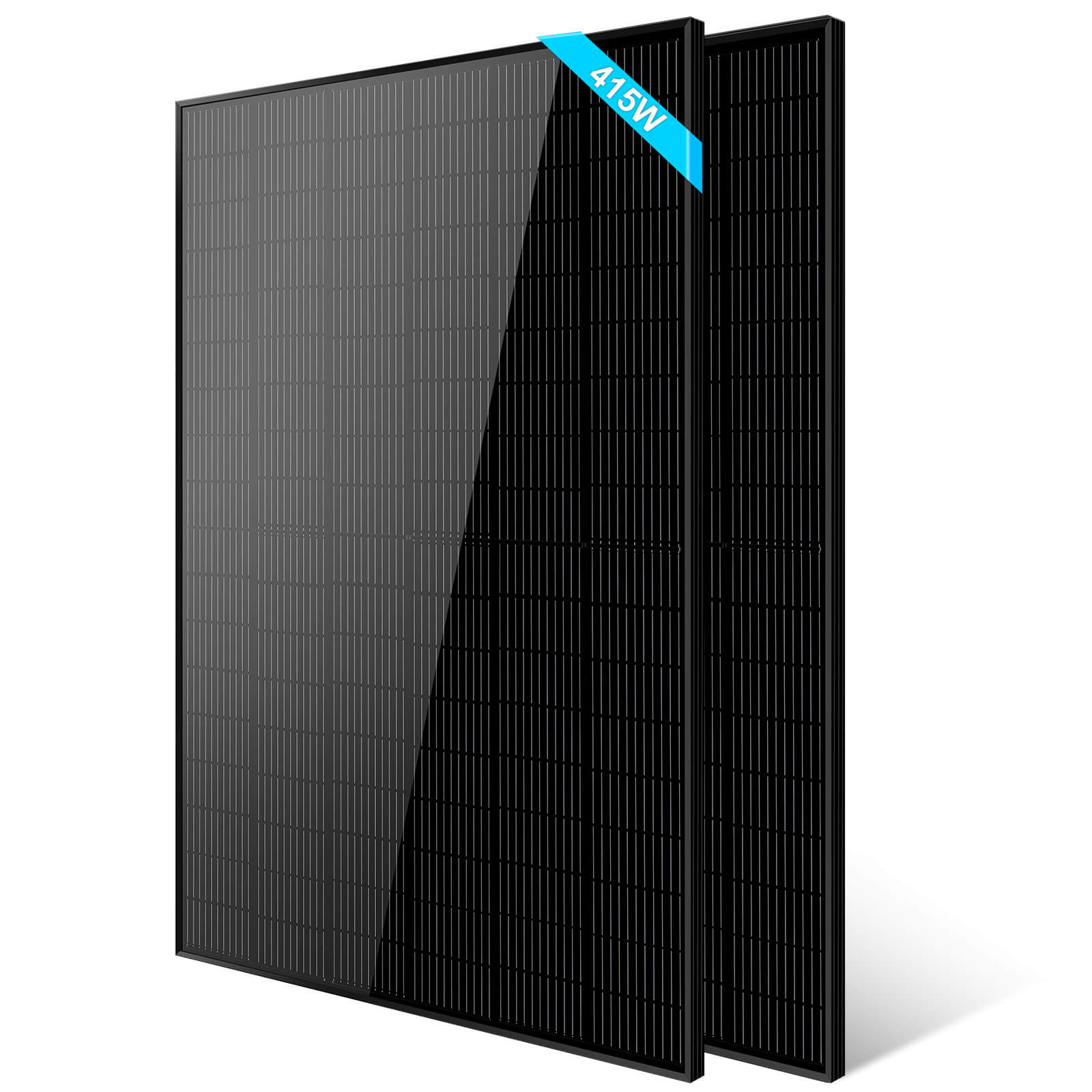 370W/ 415W/ 440W/ 500W Mono Black PERC Solar Panel UL 61730