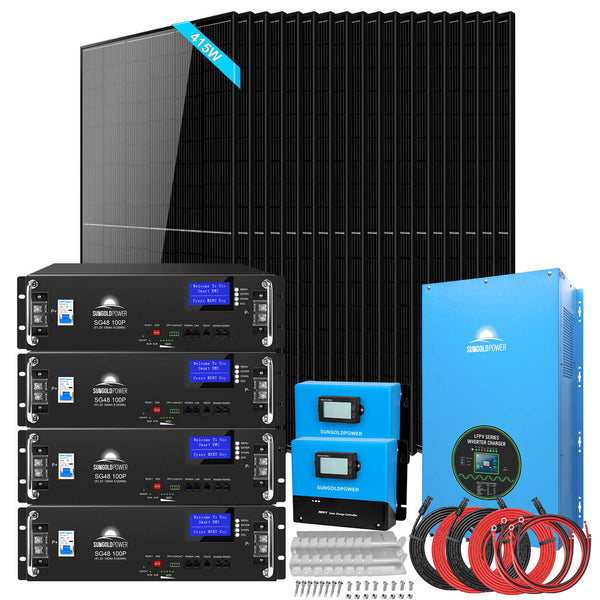 Server Rack Solar Kits - SunGoldPower