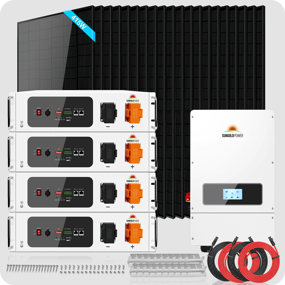 Complete Hybrid Solar Kits - SunGoldPower
