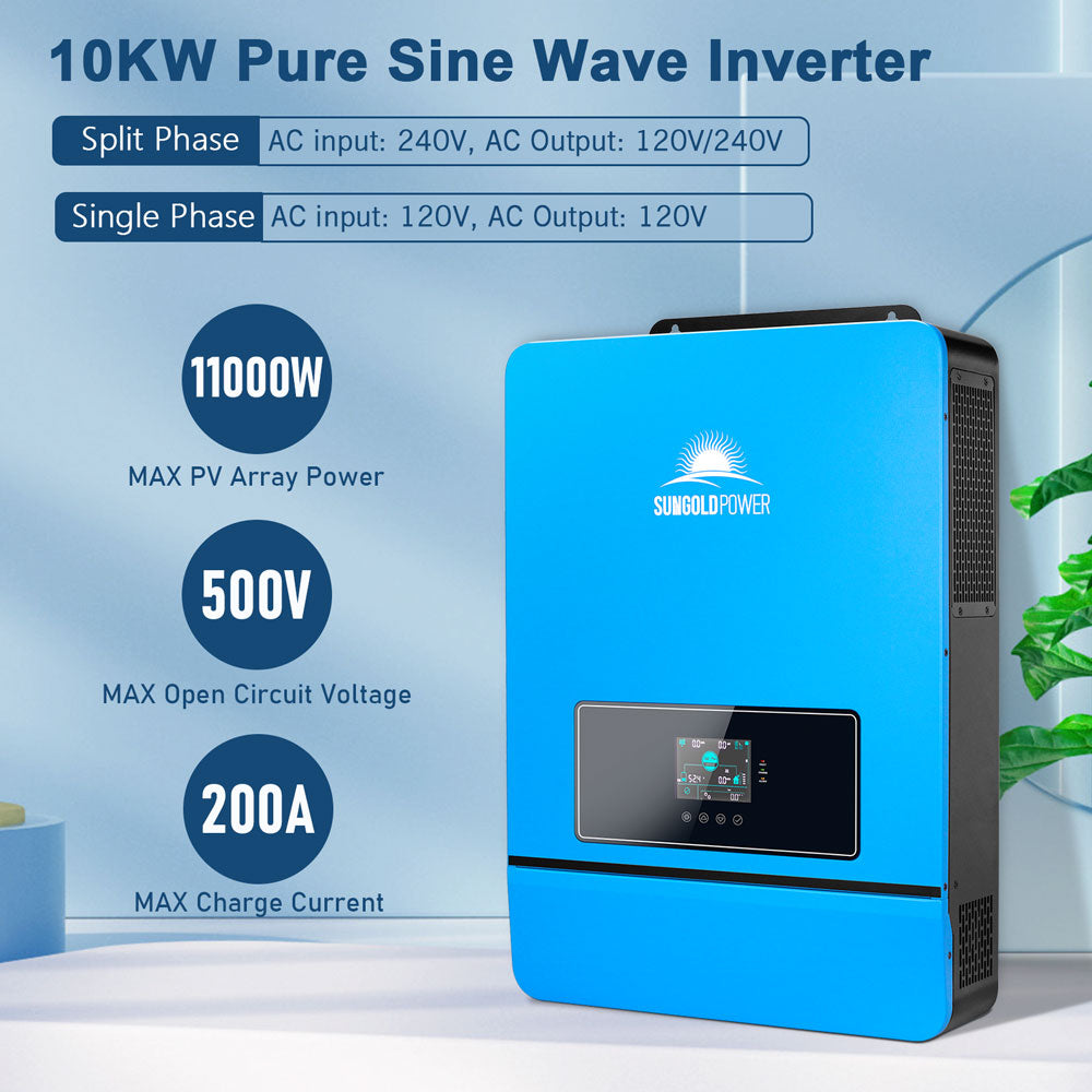 10KW 48V Split Phase Solar Inverter
