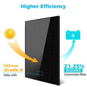 415W Mono Black PERC Solar Panel