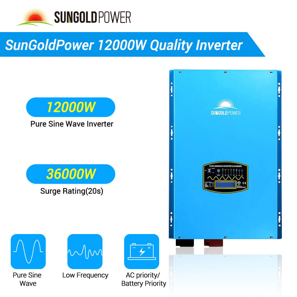 Kit solar Autoconsumo 12000W con bateria Litio-N4