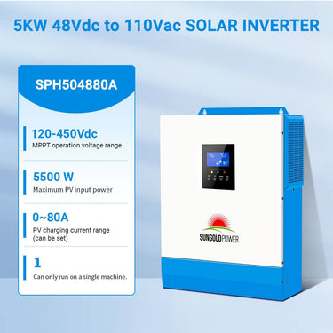 5000W 48V Solar Charger Inverter