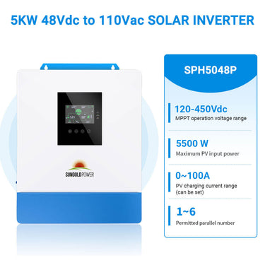 5000W 48V Solar Charger Inverter