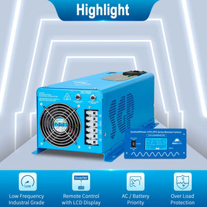 4000W DC 12V Pure Sine Wave Inverter With Charger