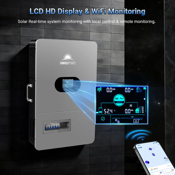 12KW 48V Split Phase Off Grid Solar Inverter - SunGoldPower