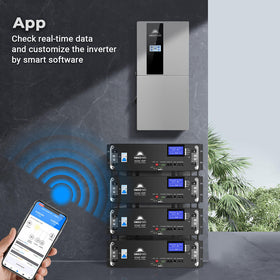 11.4KW 48V Split Phase Hybrid Solar Inverter | Whole Home Backup (200A) | SGN-11K15PRO