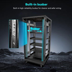 Enclosed Battery Cabinet 6 Slot with Bus Bar for SG48100P/ SGH48100T