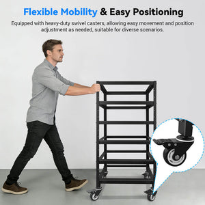 SunGoldPower 5-Layer Battery Rack for  3U Server Rack Battery