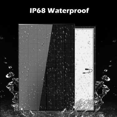 370W/ 415W/ 500W Mono Black PERC Solar Panel UL 61730 CEC Listed