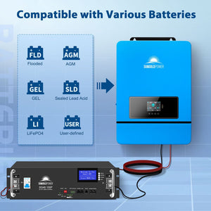 10KW 48V Split Phase Solar Inverter