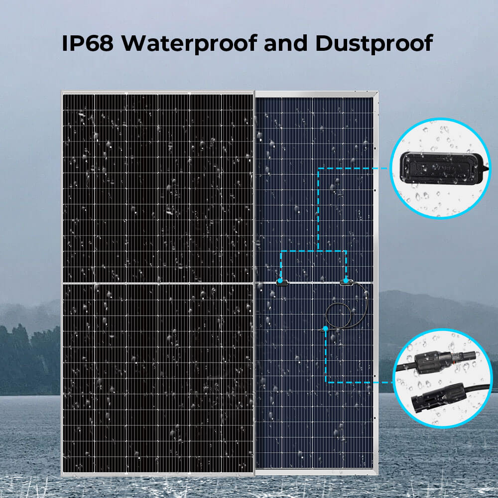 560W Bifacial PERC Solar Panel  | SGP-560-SBD (31 PANELS) UL61730