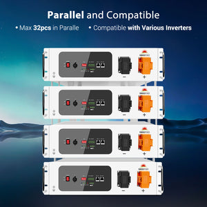 Complete Hybrid Solar Kit 10000W 48V 120V/240V output 20.48KWH Lithium Battery 8300 Watt Solar Panel