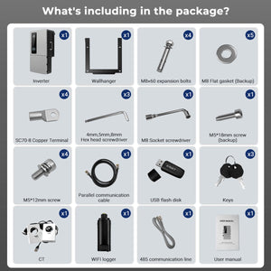 12KW 48V All-in-one Hybrid Solar inverter | Whole Home Backup (200A)| SGS-12K18MAX