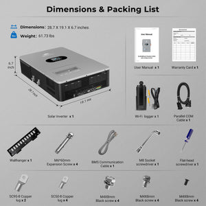 12KW All in One Off Grid Solar Inverter FR12K-B