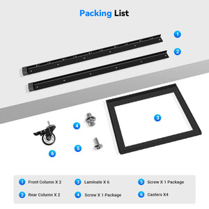 SunGoldPower 5-Layer Battery Rack for  3U Server Rack Battery