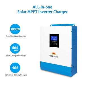 3000W 24V Solar Inverter Charger