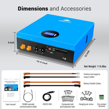 5.12KWH Powerwall LiFePO4 Lithium Battery SG48100M UL1973