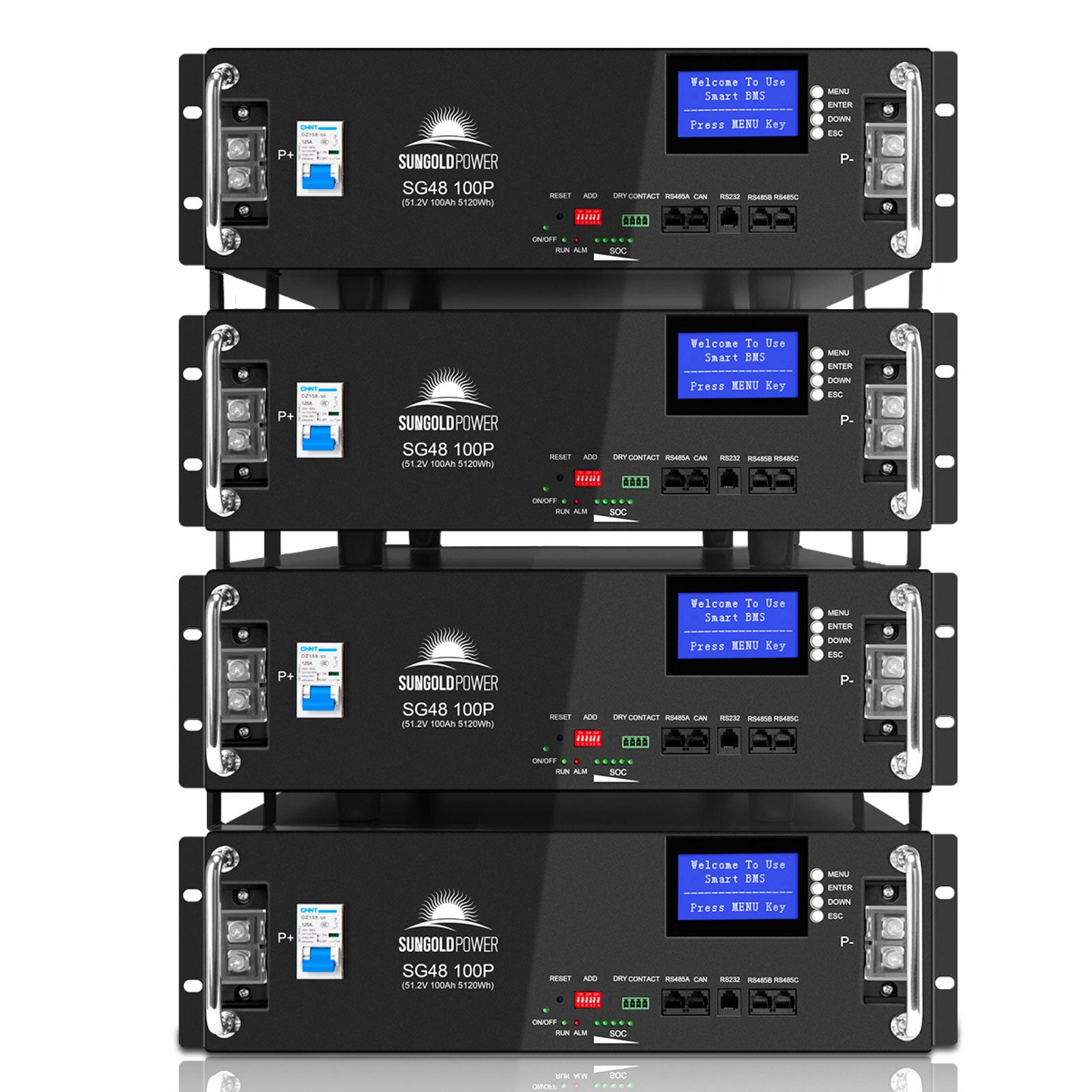 Shop 48v Server Rack Battery Online - SunGoldPower