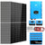 Complete off Grid Solar Kit 12000W 48V 120V/240V output 10.24KWH Lithium Battery 5400 Watt Solar Panel SGK-12MAX