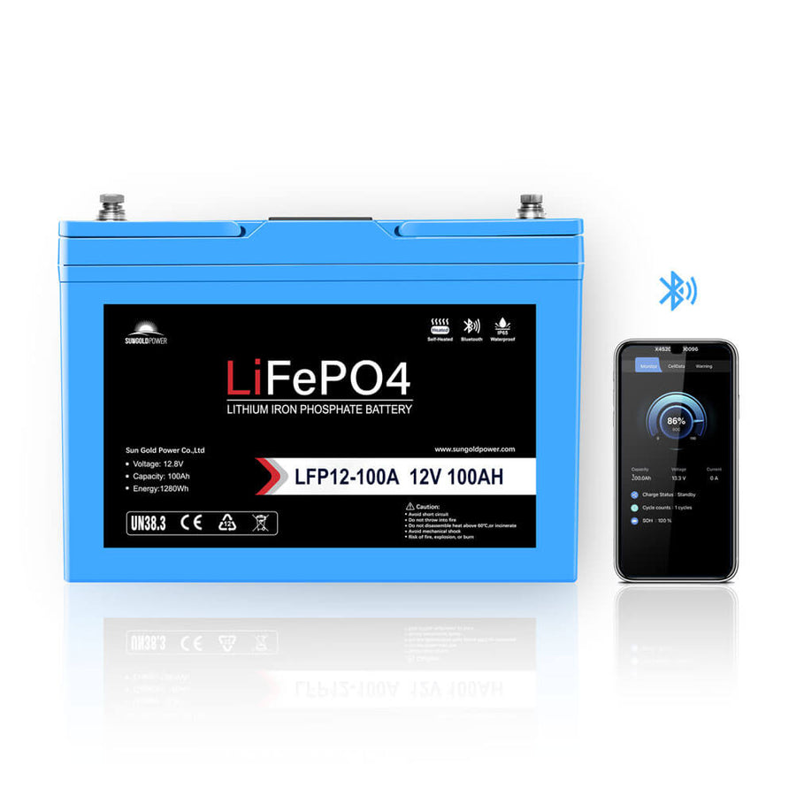 Batterie ULTRA MAX 100Ah 12V LiFePO4 – L’énergie Nomade Pour Vos Loisirs, Solaire Et Off-grid