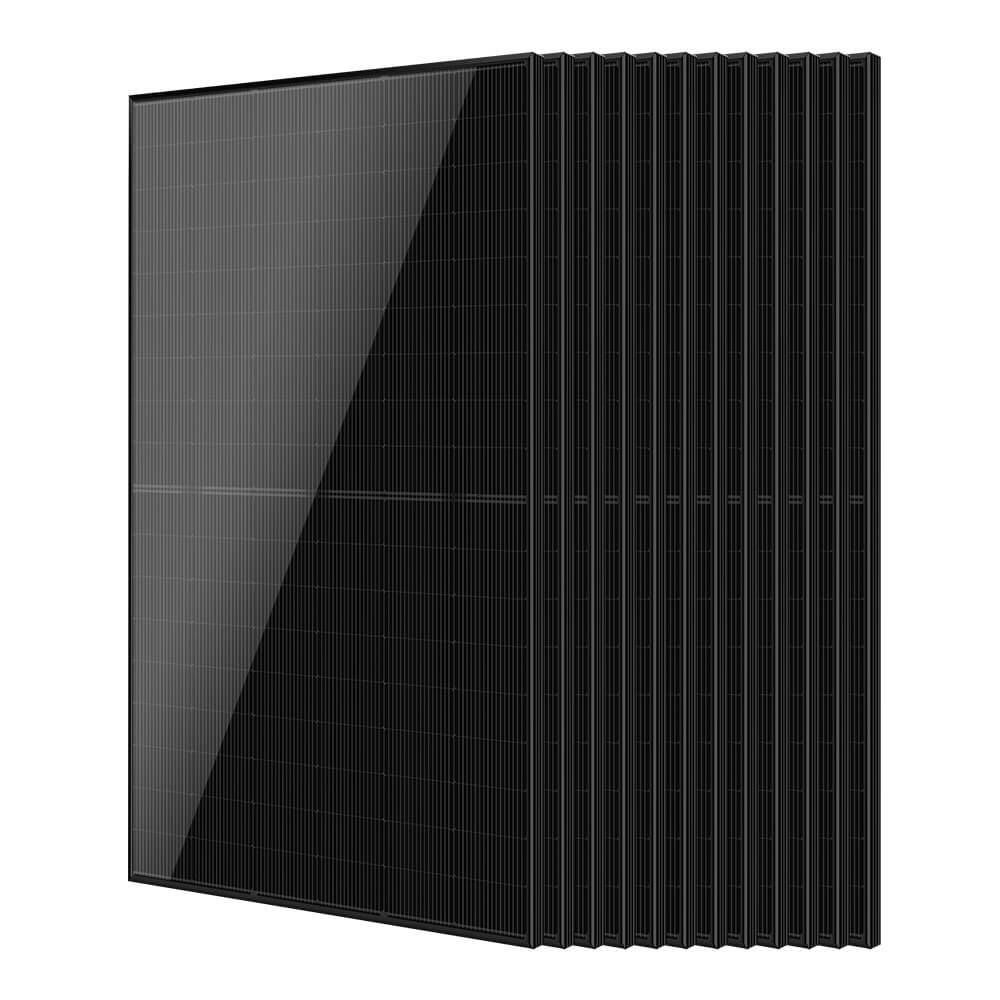 440W Mono Black N-Type Solar Panel UL61730 CEC Listed