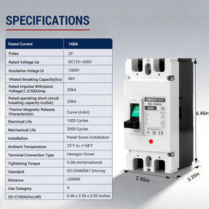 160 Amp DC Breaker