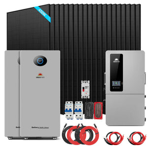 12kW Hybrid Solar Kit | 20 x 450W / 18 x 590W Solar Panels + 16–48kWh PowerMax Battery