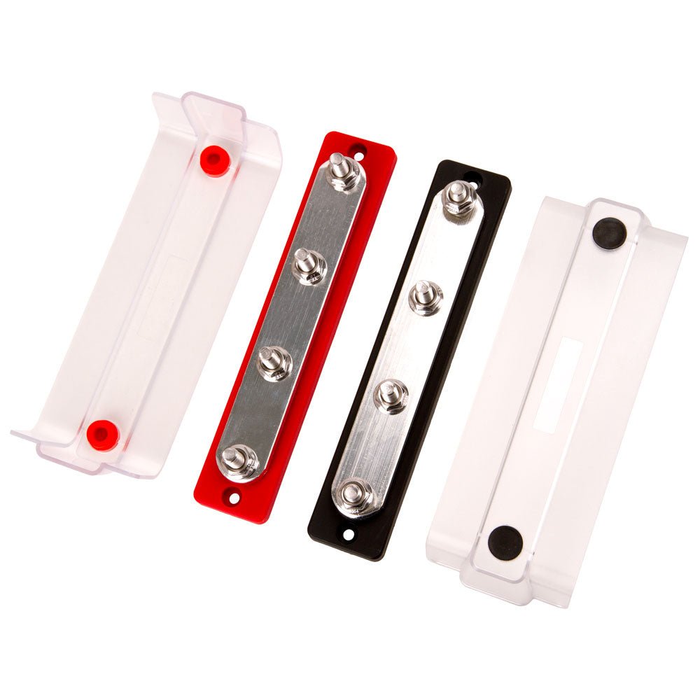 250A Bus Bar with Cover 48VDC| 1 Pair