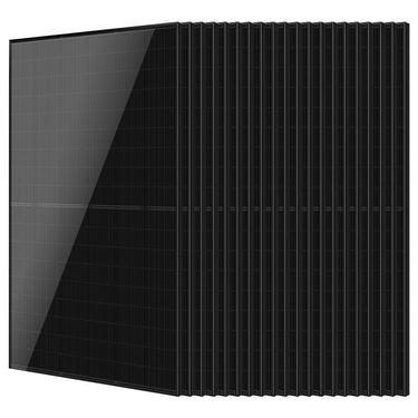 440W Mono Black N-Type Solar Panel UL61730 CEC Listed