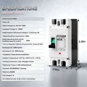 300 Amp DC Breaker