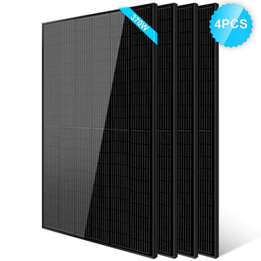 370W Mono Black PERC Solar Panel UL 61730