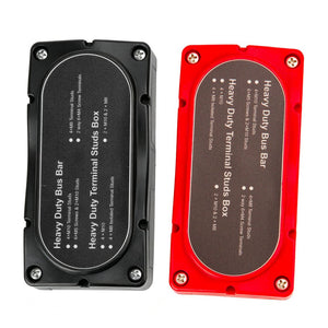 400A Bus Bar with Cover 48VDC | 1 Pair