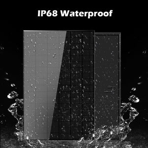 370W/ 415W/ 500W Mono Black PERC Solar Panel UL 61730 CEC Listed