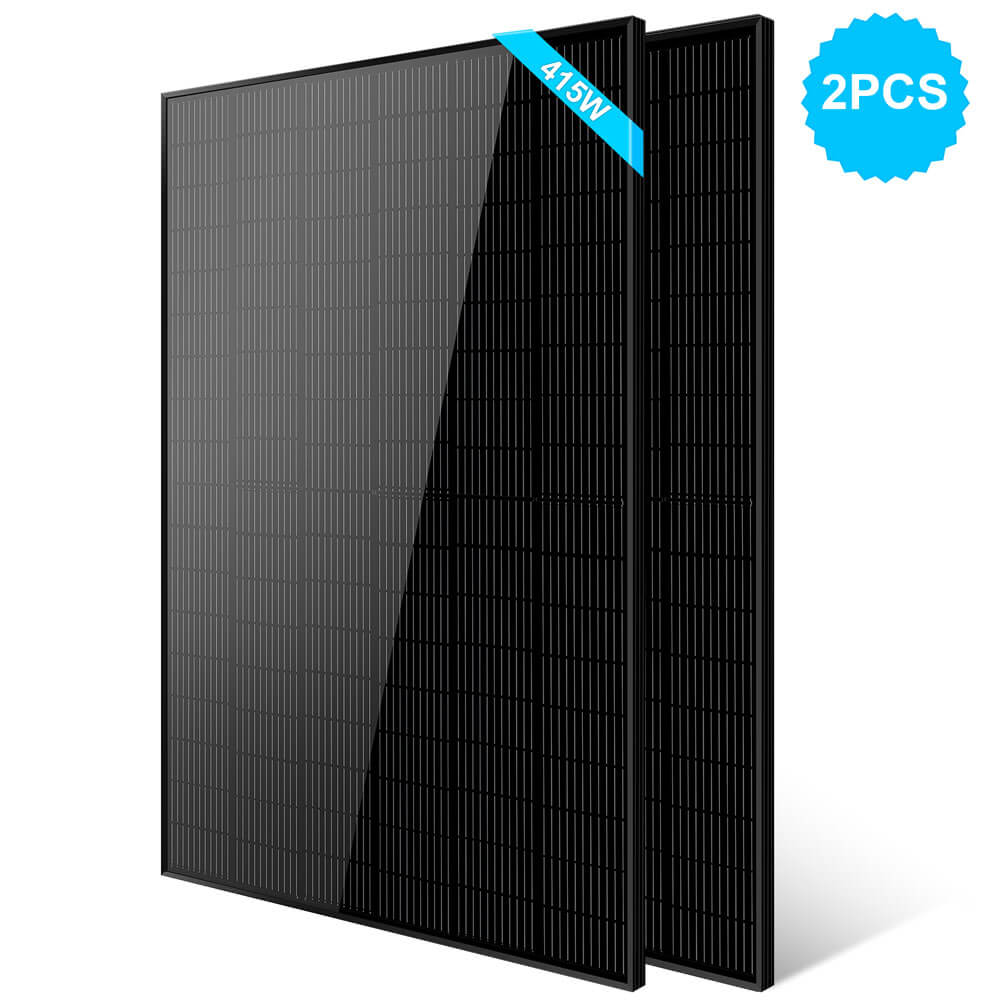 415W Mono Black PERC Solar Panel