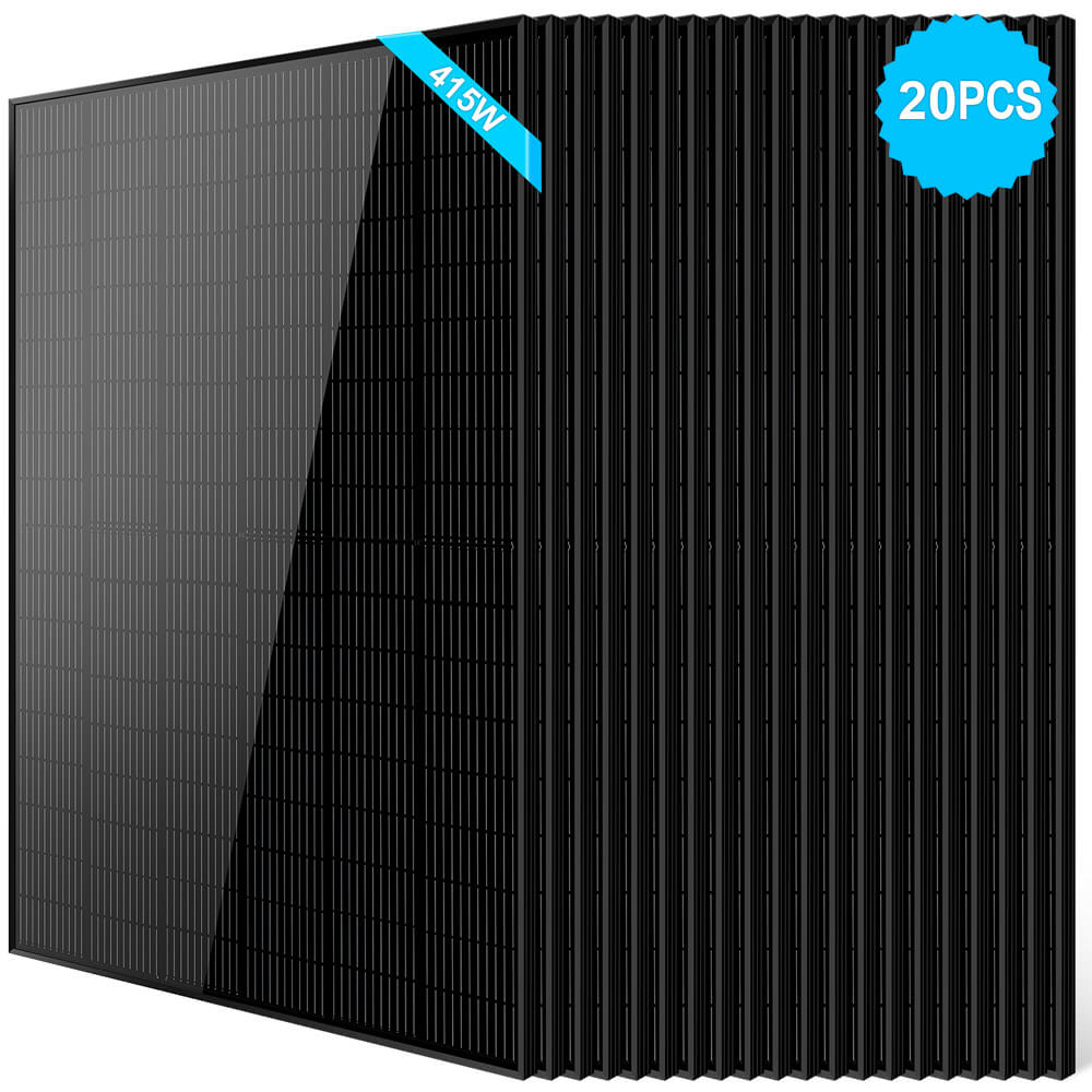 415W Mono Black PERC Solar Panel