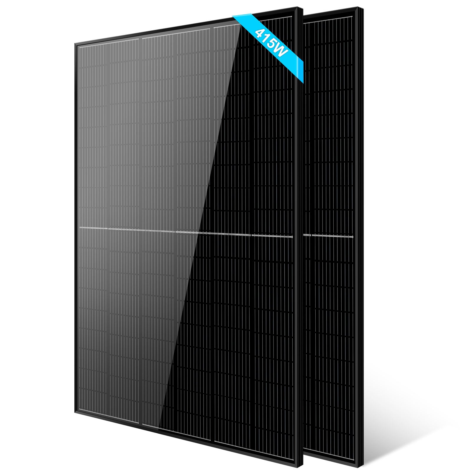 415W MONO BLACK PERC SOLAR PANEL FULL PALLET (32 PANELS)