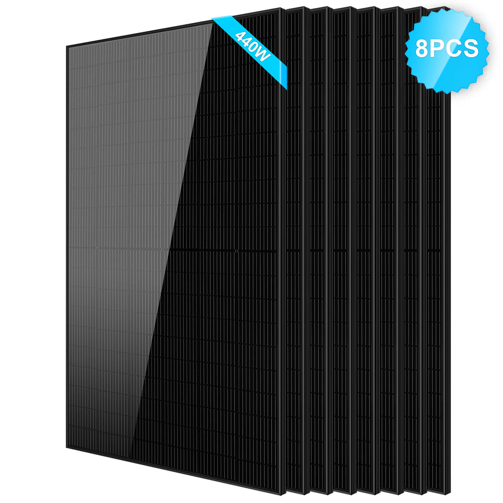 440W Mono Black PERC Solar Panel