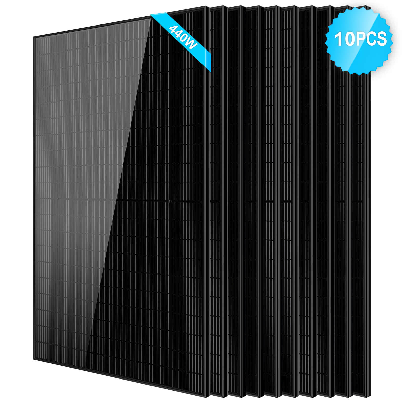 440W Mono Black PERC Solar Panel