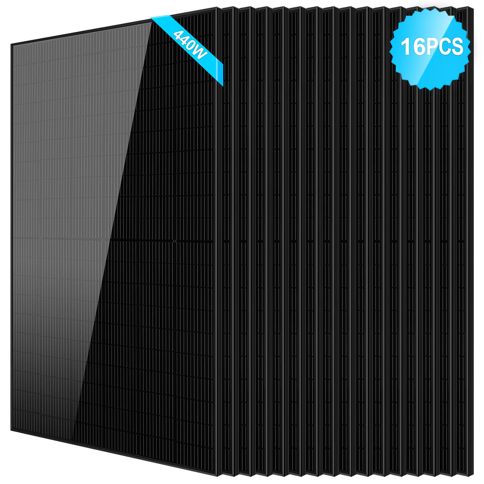 440W Mono Black PERC Solar Panel