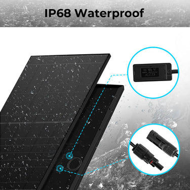 440W Mono Black N-Type Solar Panel UL61730 CEC Listed