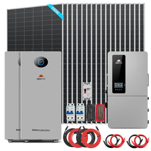12kW Hybrid Solar Kit | 20 x 450W / 18 x 590W Solar Panels + 16–48kWh PowerMax Battery