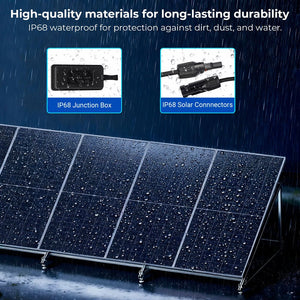 Seg590 Solar 590W N-Type Monocrystalline Solar Panel - SunGoldPower
